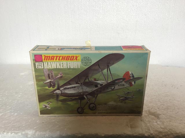 Matchbox Model Kit - Hawker Fury 1:72 Scale