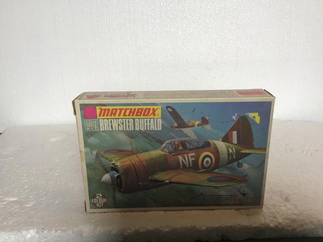 Matchbox Model Kit - Brewster Buffalo 1:72 Scale