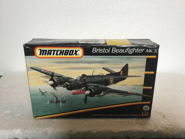 Matchbox Model Kit - Bristol Beaufighter MK.X 1:72 Scale