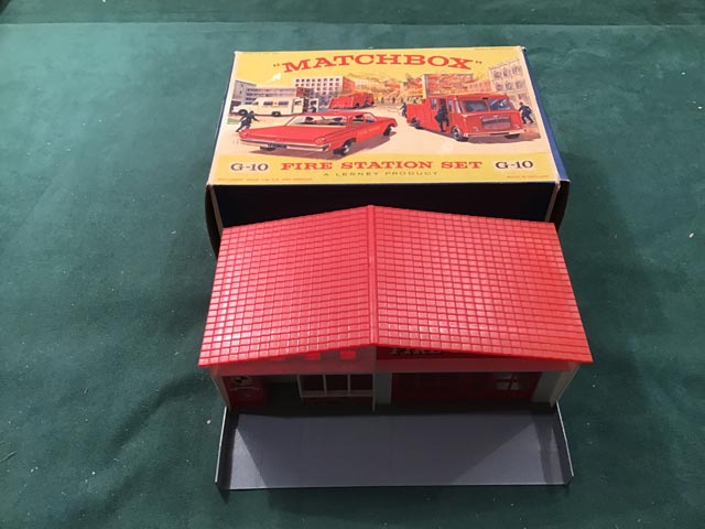 Matchbox Gift Set - G-10 Fire Station Set - A Lesney Product - Aquitania Collectables