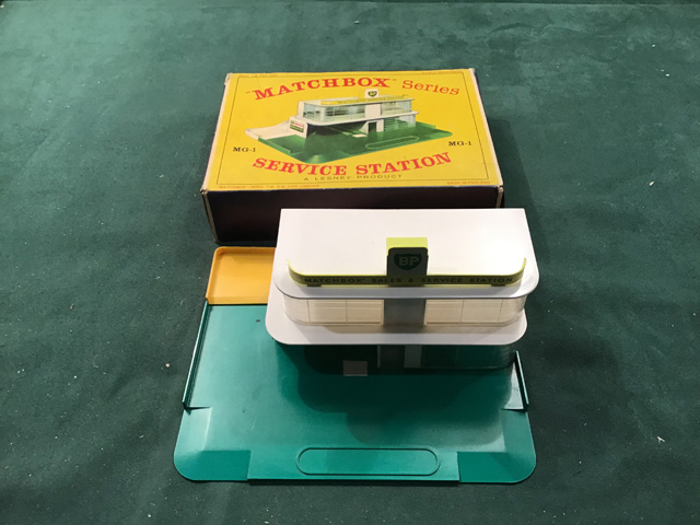 Matchbox Series - MG-1 BP Service Station - A Lesney Product - Aquitania Collectables