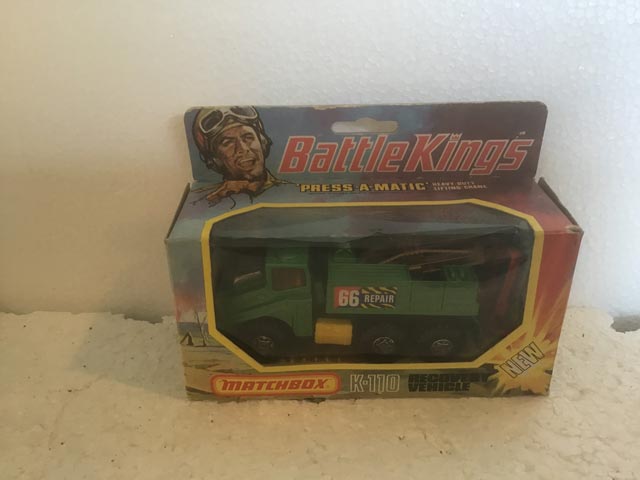 Matchbox Battle Kings K-110 Recovery Vehicle