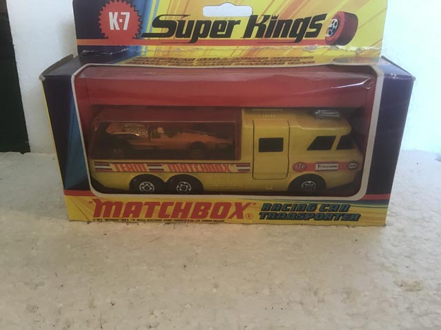 Matchbox Superkings K-7 Racing Car Transporter