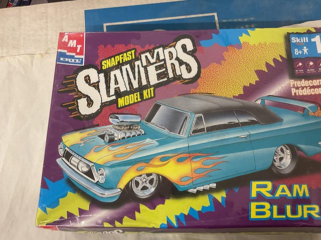 AMT Plastic Model Kit Snapfast Slammers Ram Blur - Model Kits - Aquitania Collectables