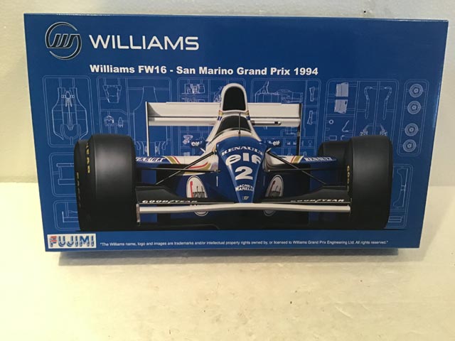 Fujimi Williams FW16 San Marino Grand Prix 1994 1/20 Scale - Model Kits - Aquitania Collectables