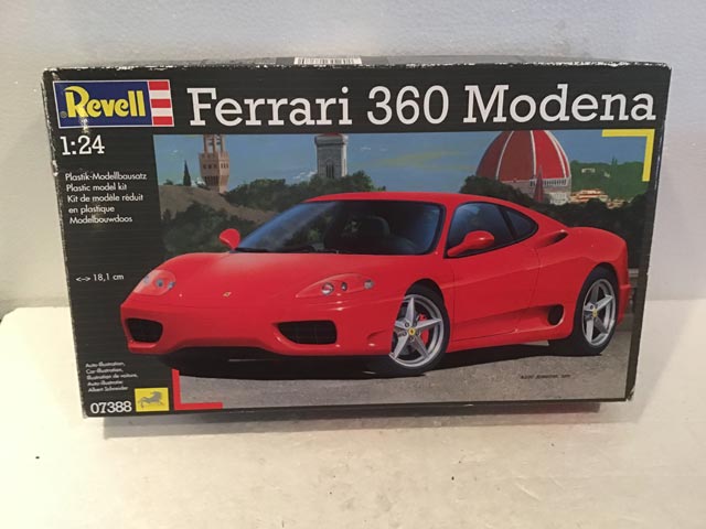 Revell Ferrari 360 Modena 1/24 Scale - Model Kits