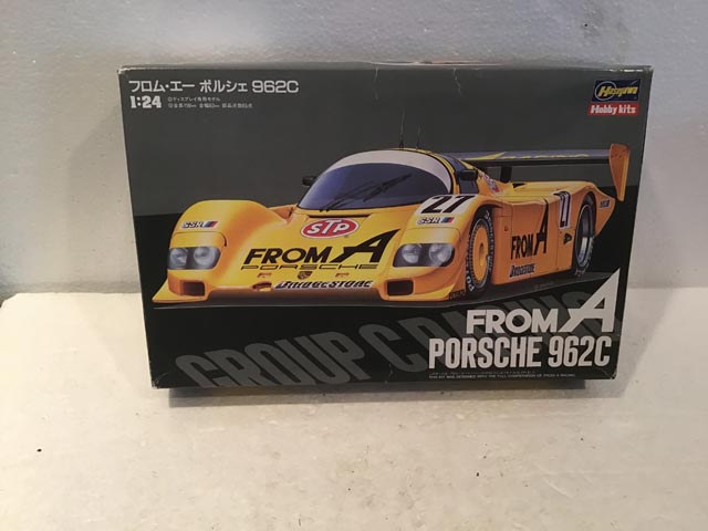 Hasegawa Model Kits From A Porsche 962C 1/24 Scale - Model Kits