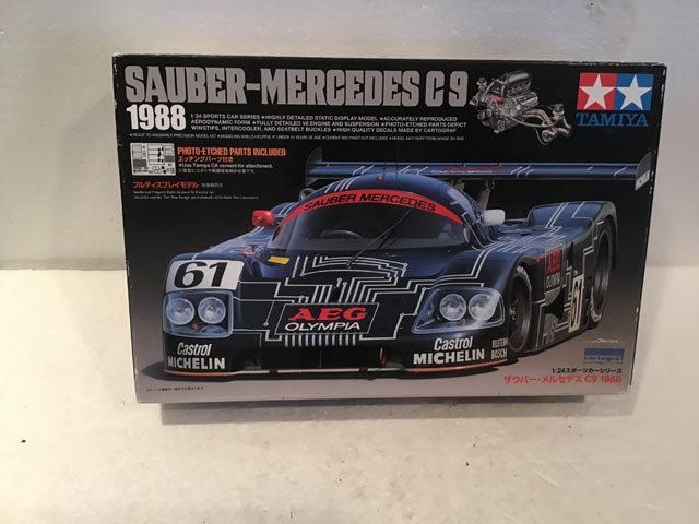 Tamiya Model Kits Sauber-Mercedes C9 1988 Sports Car Series 1/24 Scale - Model Kits