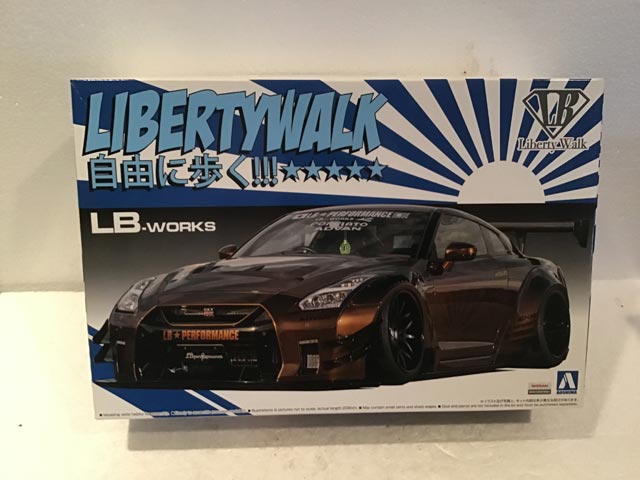 Aoshima Model Kits Liberty Walk LB Works - Model Kits