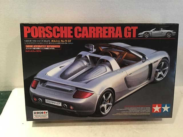 Tamiya Model Kits Porsche Carrera GT No.275 1/24 Scale - Model Kits - Aquitania Collectables