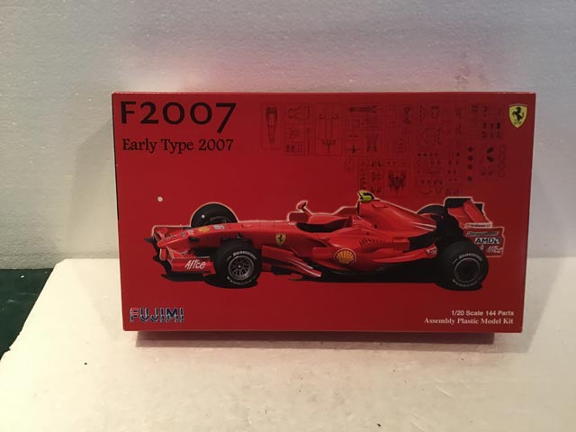Fujimi F2007 Early Type 2007 1/20 Scale (Assembly Plastic Model Kit) - Model Kits - Aquitania Collectables
