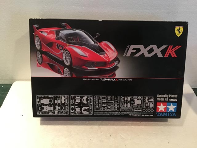 Tamiya Model Kits Ferrari FXXK Sports Car Series 1/24 Scale - Model Kits - Aquitania Collectables