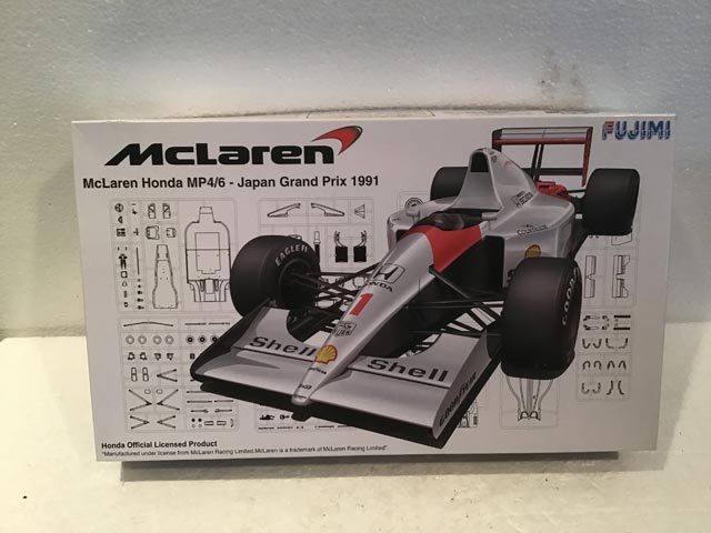 Fujimi McLaren Honda MP4/6 Japan Grand Prix 1991 - Model Kits - Aquitania Collectables