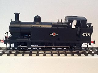 Dapol Railways Jinty 3F Locomotive R/N 47675 0-6-0 BR Late Crest