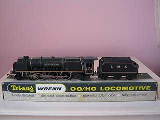 Wrenn Railways W2227 Duchess Class LMS Black City of Stoke on Trent
