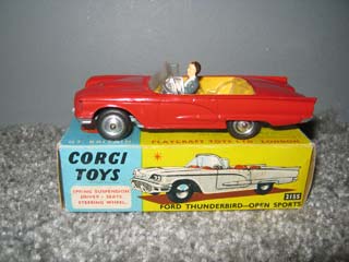 Corgi Toys 215S ThunderBird Open Sports Car