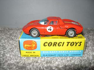 Corgi Toys 314 Ferrari Berlinetta 250 Le Mans