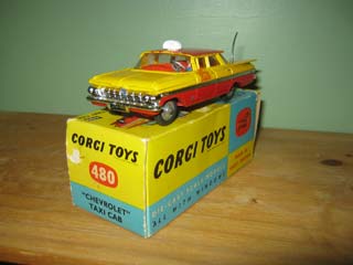 Corgi Toys 480 Chevrolet Impala Taxi