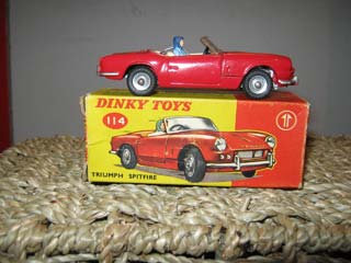 Dinky Toys 114 Triumph Spitfire