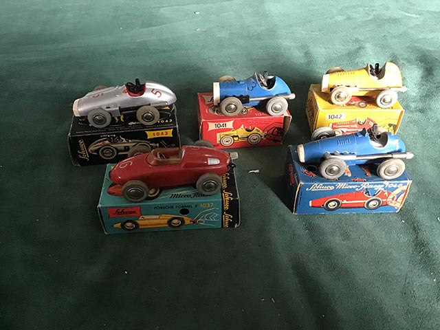 Schuco 1037 Porsche Formel II 1040-1041-1042-1043 - Aquitania Collectables