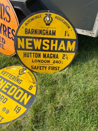 Newsham Sign - Aquitania Collectables