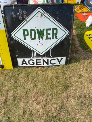 Power Agency Sign - Aquitania Collectables