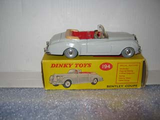 Dinky Toys 194 Bentley S Coupe