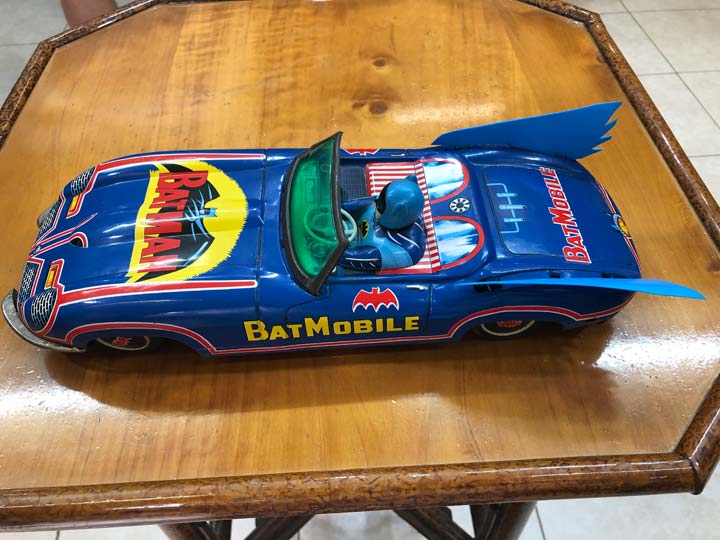 Grant's Trip to Malta Toy Museum - Floor 1 Batman Batmobile