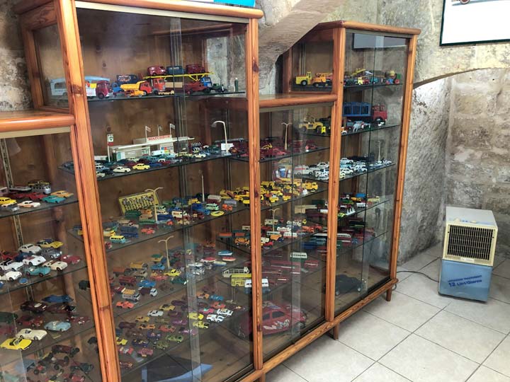 Grant's Trip to Malta Toy Museum - Floor 1 Diecast Cabinet
