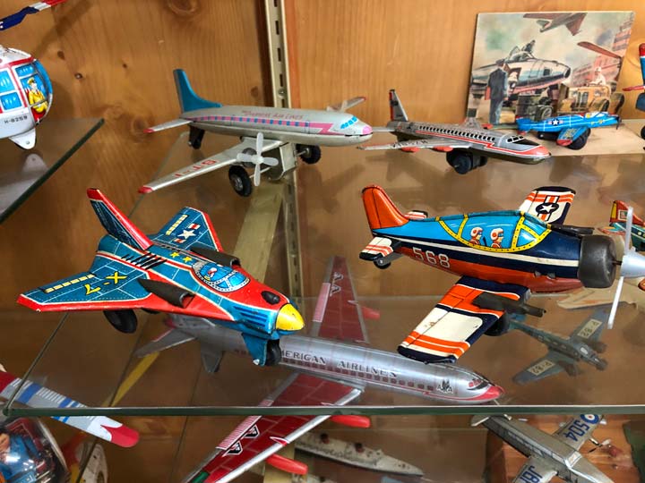 Grant's Trip to Malta Toy Museum - Floor 1 Aeroplanes